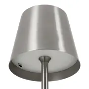 LUMINÁRIA DE MESA LED RECARREGÁVEL KROM - INOX - Foto 10