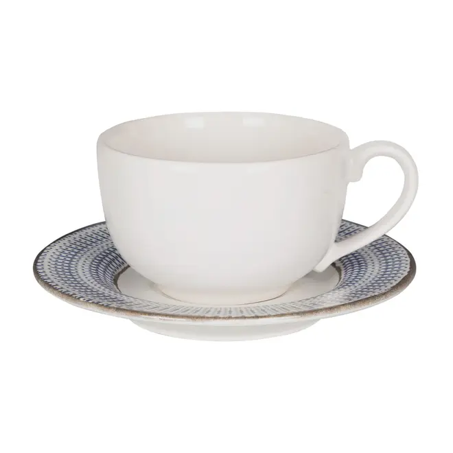 XÍCARA CHÁ 170 ML SALINA I - BRANCO/AZUL - Foto 2