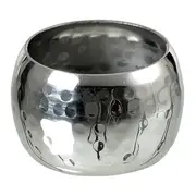 ARGOLA PARA GUARDANAPO CONJUNTO COM 2 PEÇAS CIRCLE LUX - INOX - Foto 1