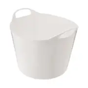 CESTO/BALDE 36 CM X 36 CM X 28 CM UNITY - BRANCO - Foto 4