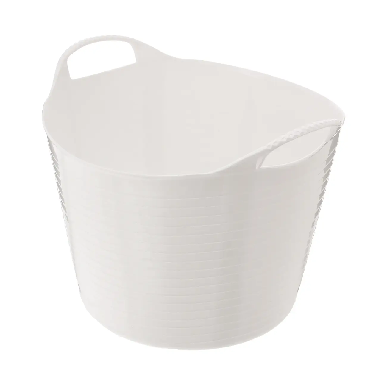 CESTO/BALDE 36 CM X 36 CM X 28 CM UNITY - BRANCO - Foto 4