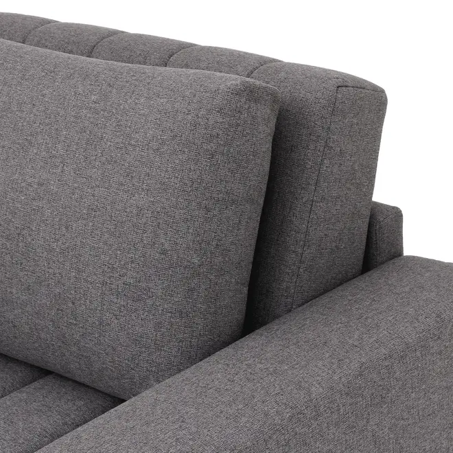 SOFÁ-CAMA RETRÁTIL E RECLINÁVEL 3 LUGARES SNOOZE - CINZA - Foto 12