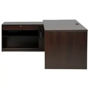 MESA COM BALCÃO 1 PORTA DE CORRER 1,80 M X 1,87 M BOSS - TABACO/TABACO - Foto 6
