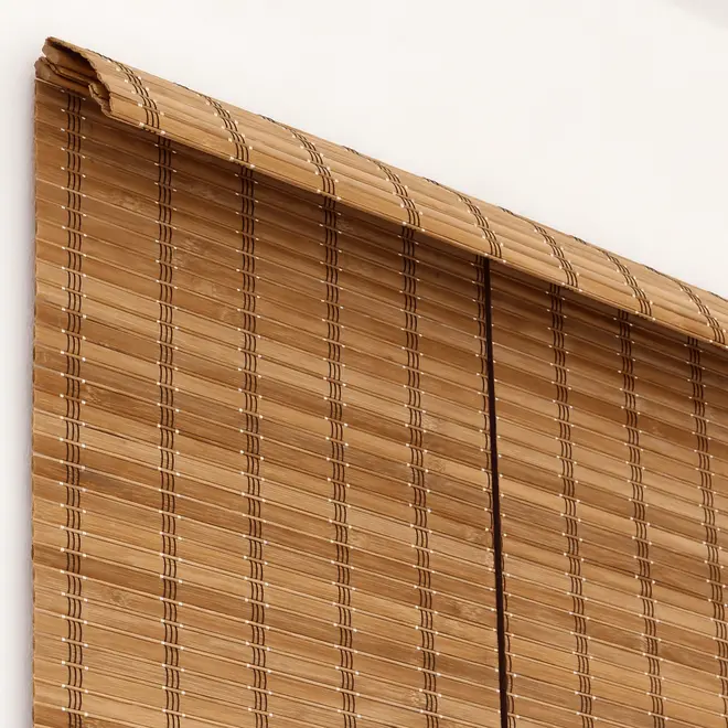 PERSIANA ROLL COM BANDÔ 1,40 M X 1,60 M SOMBRAMBU - ENCERADO CASTANHO/MARROM - Foto 7
