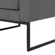 POLTRONA DETROIT - CINZA/PRETO - Foto 10