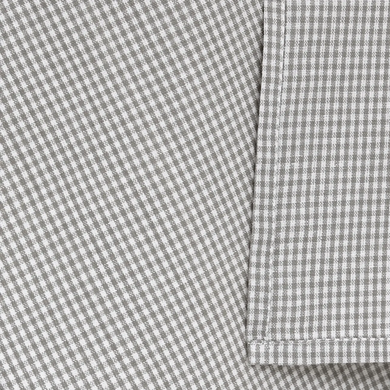PANO DE PRATO CONJUNTO COM PEÇAS 2 COZY - BRANCO/CINZA - Foto 7