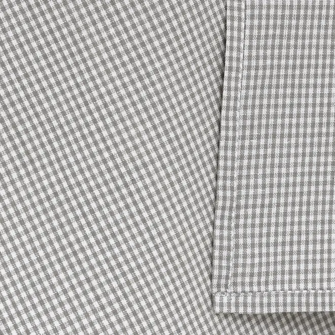 PANO DE PRATO CONJUNTO COM PEÇAS 2 COZY - BRANCO/CINZA - Foto 7