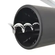 KIT PARA VINHO COM 3 PEÇAS TICINO - PRETO/INOX - Foto 4