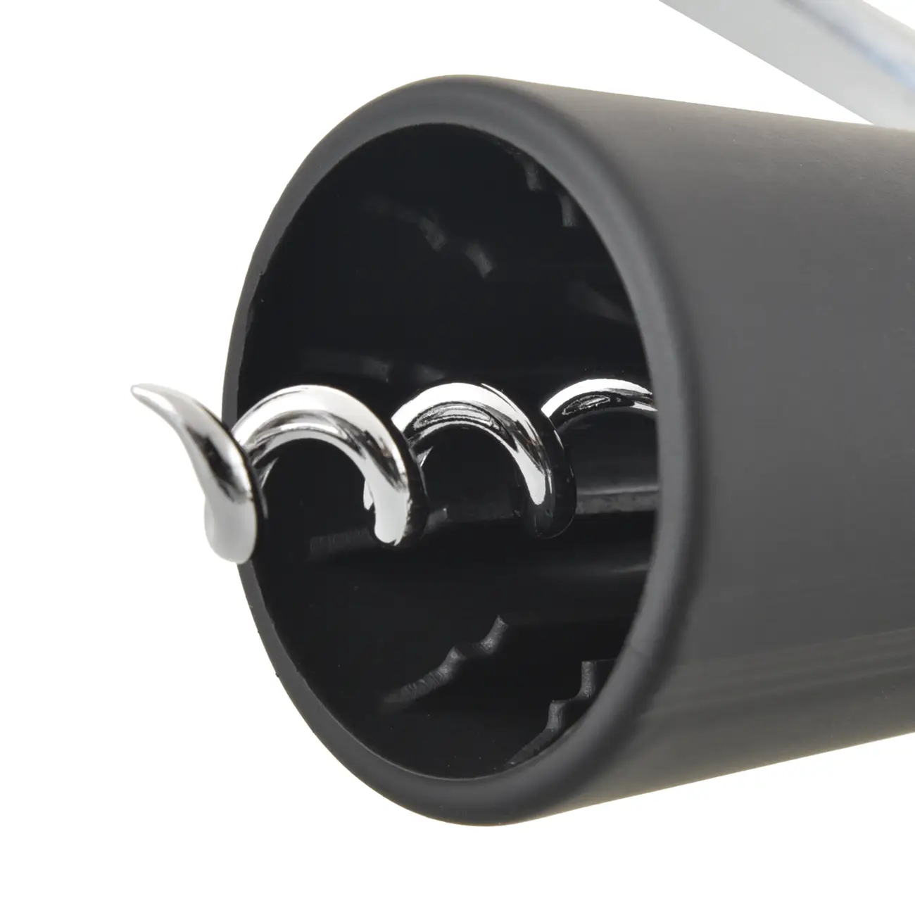 KIT PARA VINHO COM 3 PEÇAS TICINO - PRETO/INOX - Foto 4