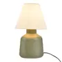 LUMINÁRIA DE MESA KERAMIK C/CUP M - PRETO/MUSGO - Foto 2