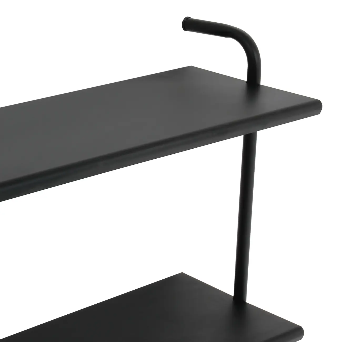 ESTANTE DE PAREDE 83 CM X 97 CM WALL TECH - PRETO/PRETO - Foto 4