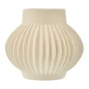 VASO 15 CM MARTIN I - BRANCO/NATURAL - Foto 2
