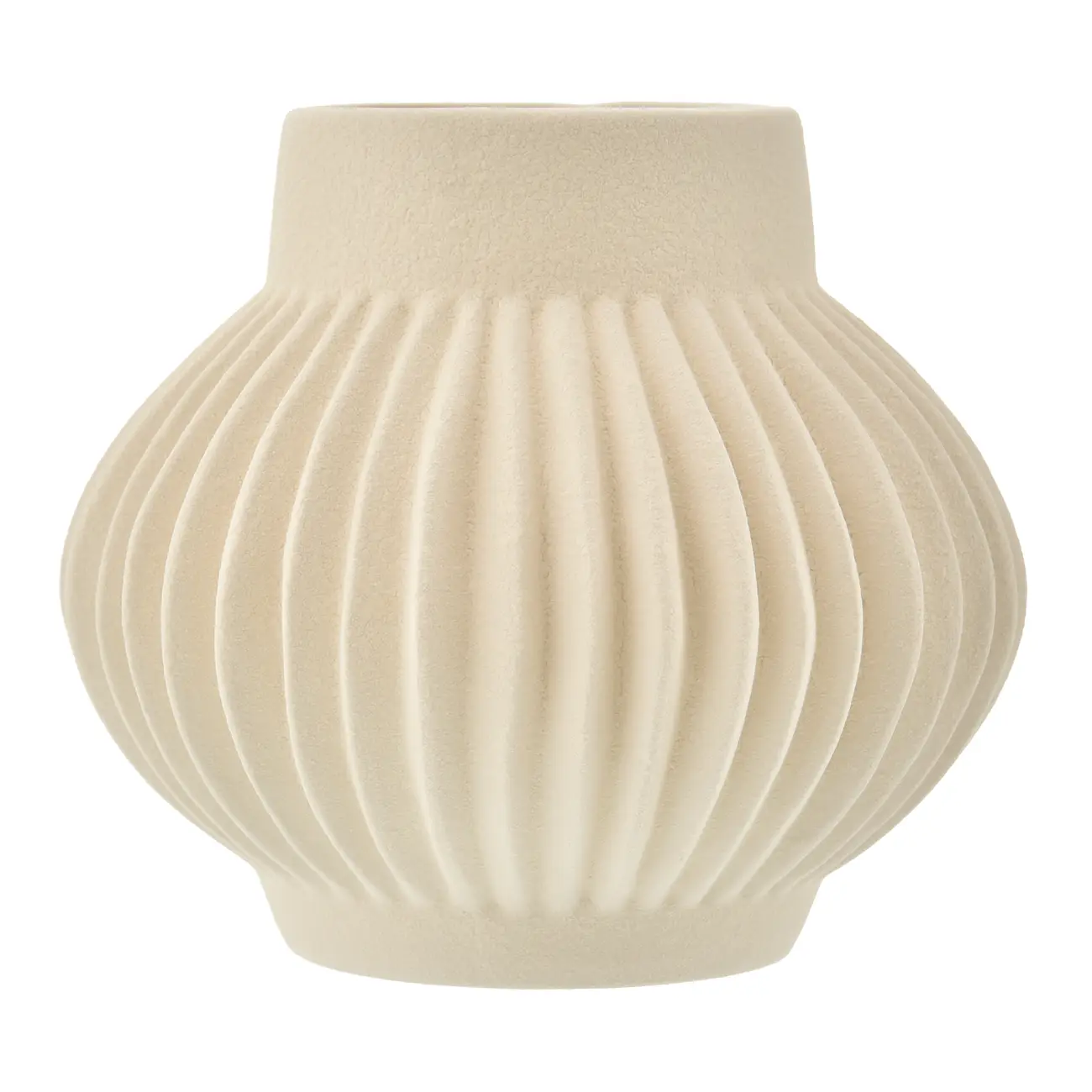 VASO 15 CM MARTIN I - BRANCO/NATURAL - Foto 2