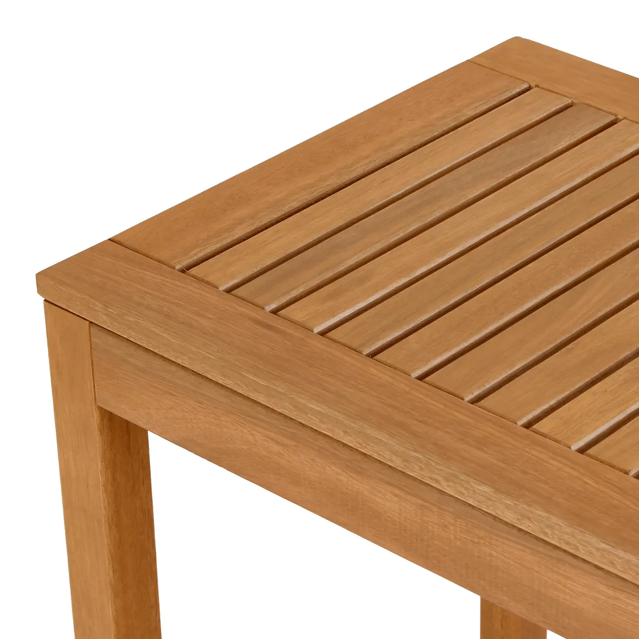 MESA ALTA/APARADOR PARA ÁREA EXTERNA 1,20 M X 50 CM PIPA - CASTANHA DE CAJU - Foto 6