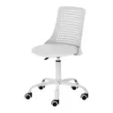 BRANCO/BRANCO - CADEIRA HOME OFFICE TEEN CHICLETE