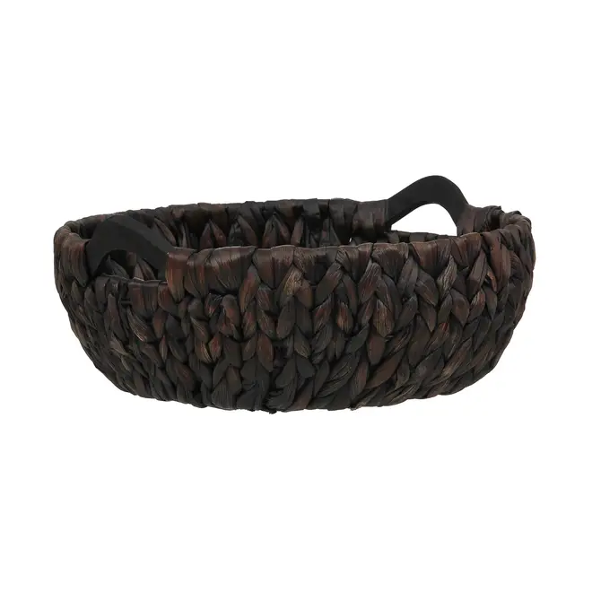 CESTO 15 CM X 37 CM X 37 CM SAHEL - MARROM/ENCERADO CASTANHO - Foto 3