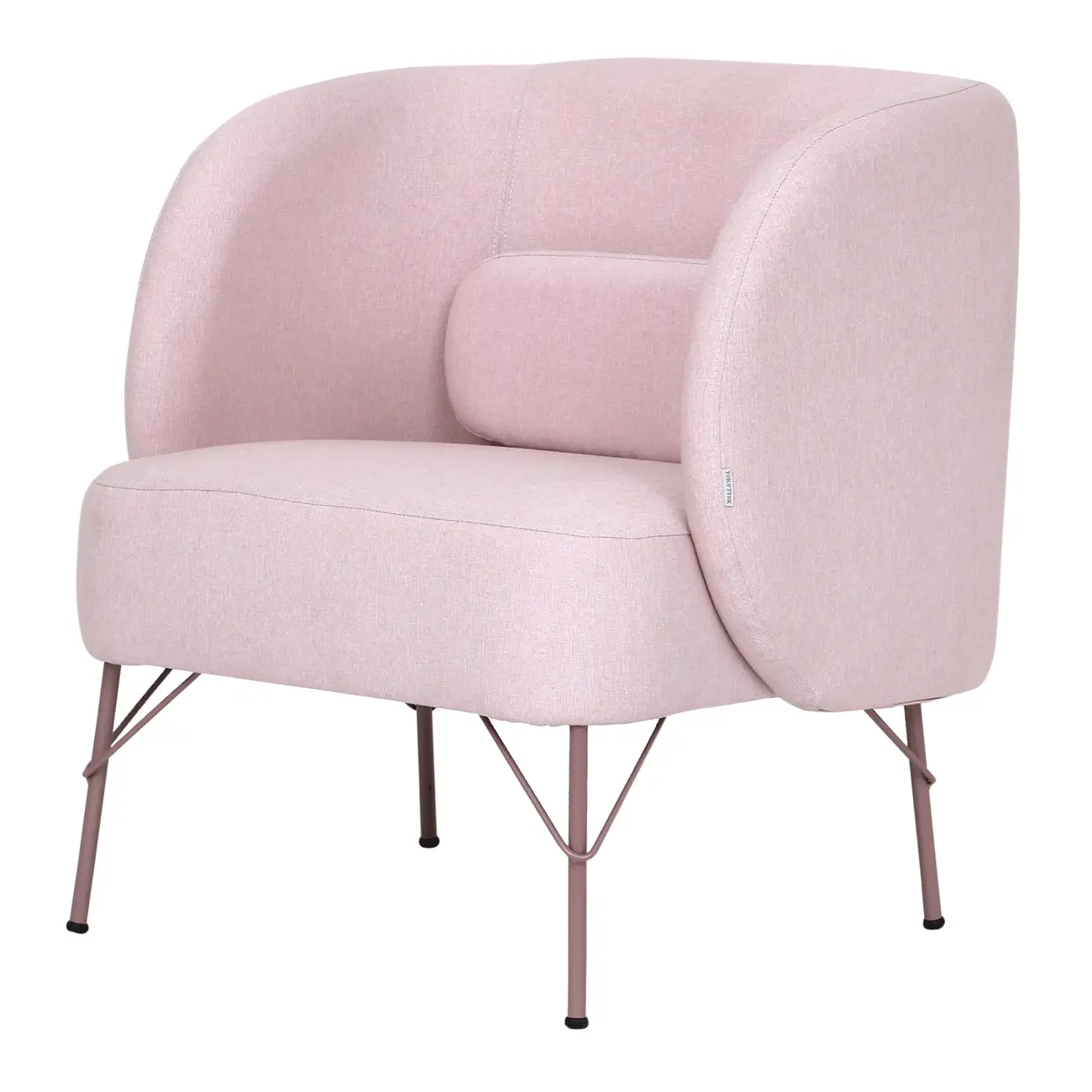 POLTRONA NORDIC - QUARTZO ROSA/QUARTZO ROSA - Foto 1