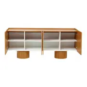 BUFFET 4 PORTAS 1,80 M X 47 CM ALLURE - FREIJÓ/FREIJÓ - Foto 3