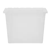 CAIXA EMPILHÁVEL 41 CM X 28 CM PLUS - BRANCO TRANSLUCIDO - Foto 6