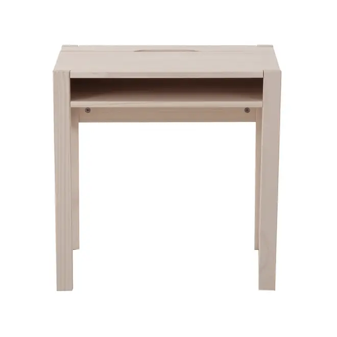 ESCRIVANINHA INFANTIL 58 CM X 40 CM WOOD FENCE - BRANCO LAVADO - Foto 1