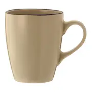 CANECA 400 ML CIRKEL - NATURAL/PRETO - Foto 1