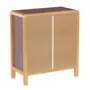 CÔMODA 4 GAVETAS 90 CM X 45 CM KANT - RUBY MOCHA/AMÊNDOA - Foto 3