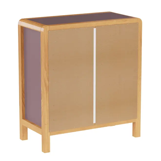 CÔMODA 4 GAVETAS 90 CM X 45 CM KANT - RUBY MOCHA/AMÊNDOA - Foto 3