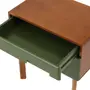 MESA DE CABECEIRA 2 GAVETAS BUARQUE - NOZES/MUSGO - Foto 10