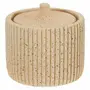 CAIXA DECORATIVA 14 CM X 14 CM X 13 CM HAZINA - BEGE - Foto 1