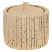 CAIXA DECORATIVA 14 CM X 14 CM X 13 CM HAZINA - BEGE - Foto 1