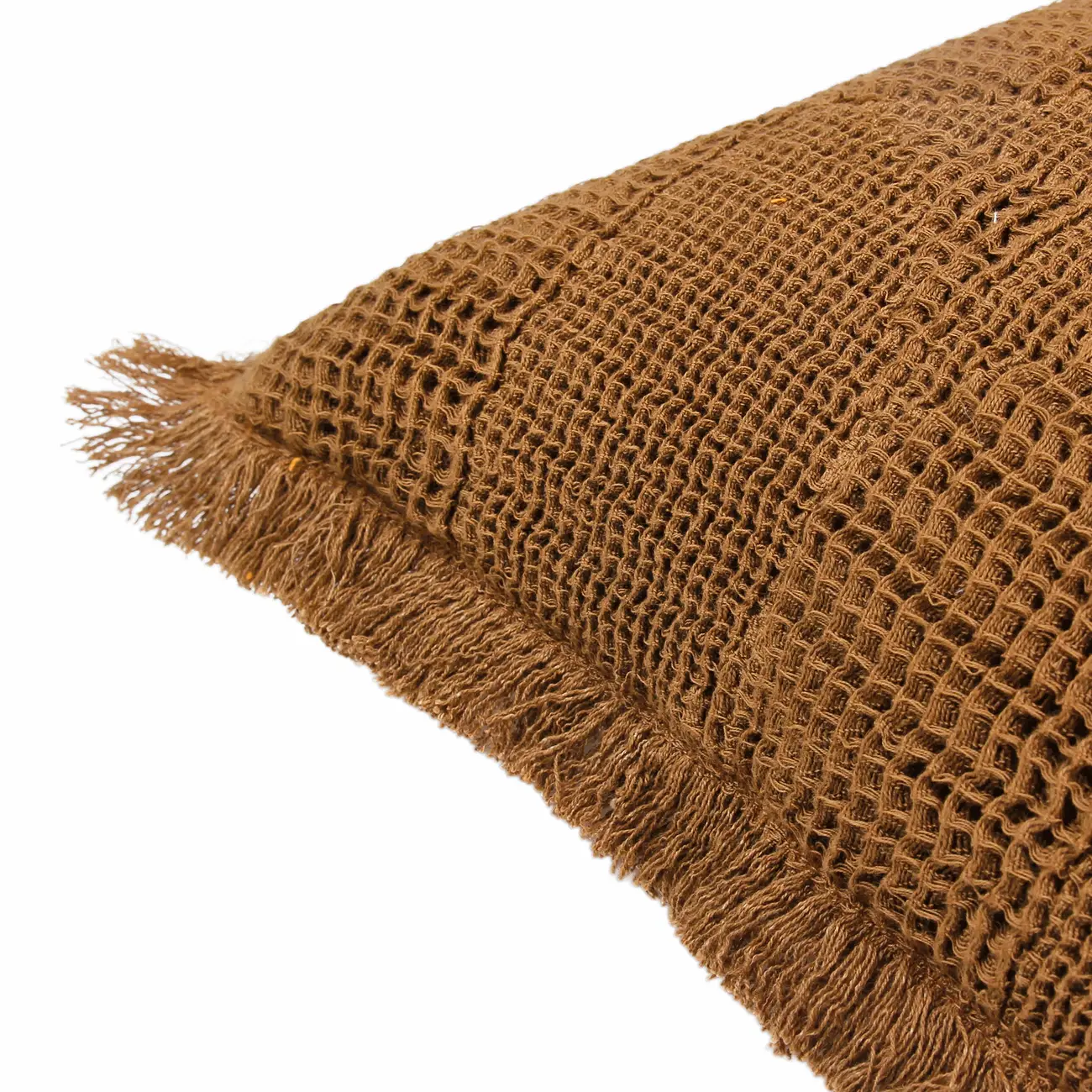 CAPA ALMOFADA 45 CM X 45 CM FULAS - CANELA DO CEILÃO - Foto 4