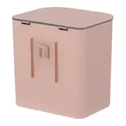 LIXEIRA PIA/PAREDE 5 L UTILE - QUARTZO ROSA/KONKRET - Foto 7