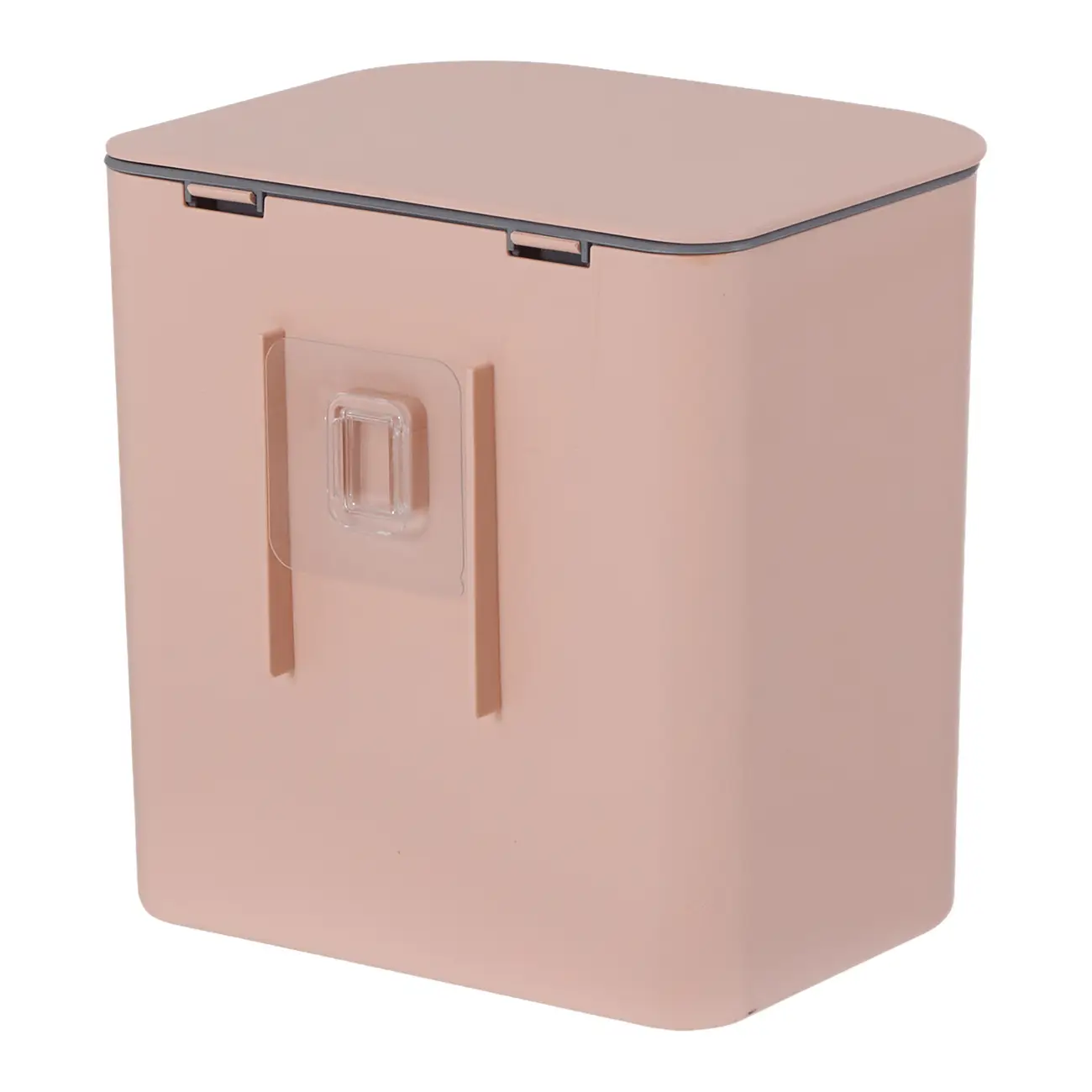LIXEIRA PIA/PAREDE 5 L UTILE - QUARTZO ROSA/KONKRET - Foto 7