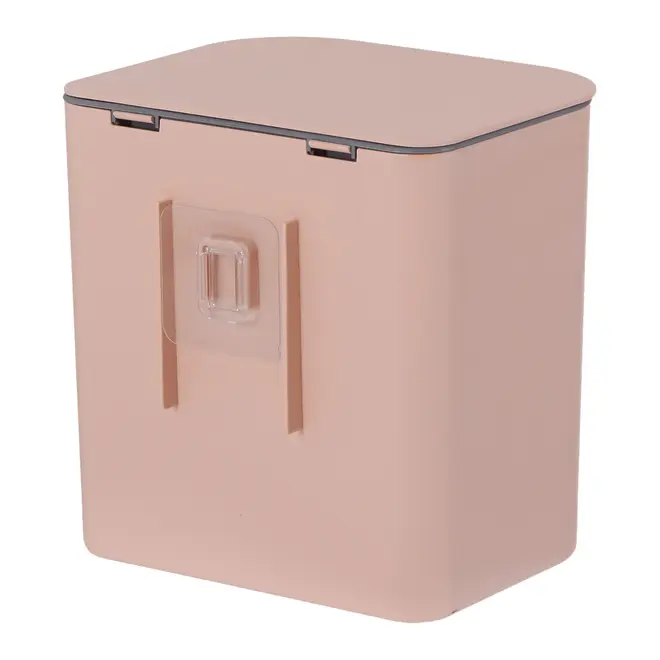 LIXEIRA PIA/PAREDE 5 L UTILE - QUARTZO ROSA/KONKRET - Foto 7
