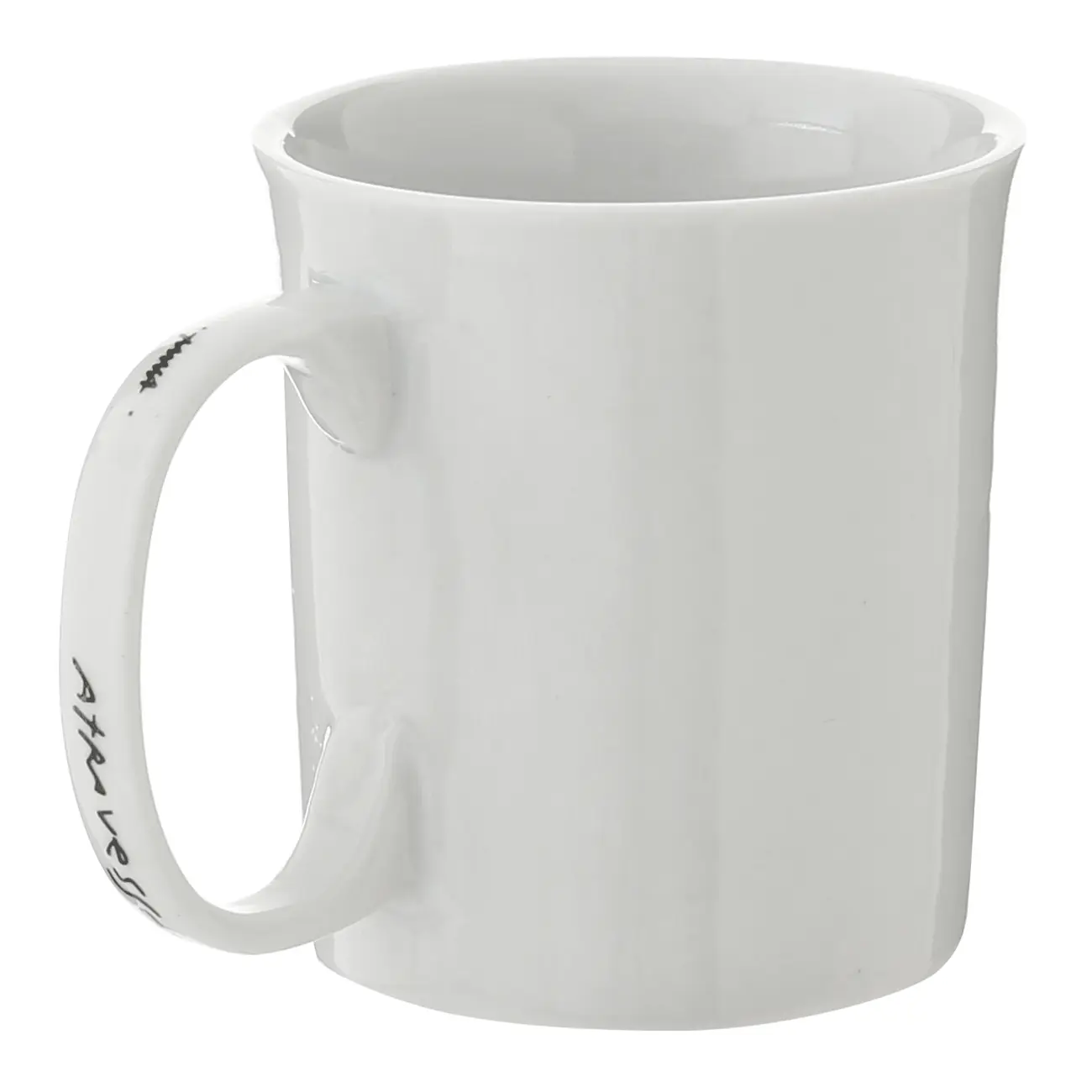 CANECA 350 ML LIVRO EM LOUÇAS - BRANCO/PRETO - Foto 5