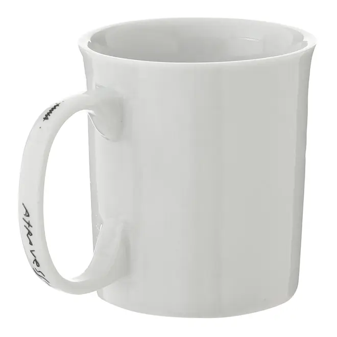 CANECA 350 ML LIVRO EM LOUÇAS - BRANCO/PRETO - Foto 5
