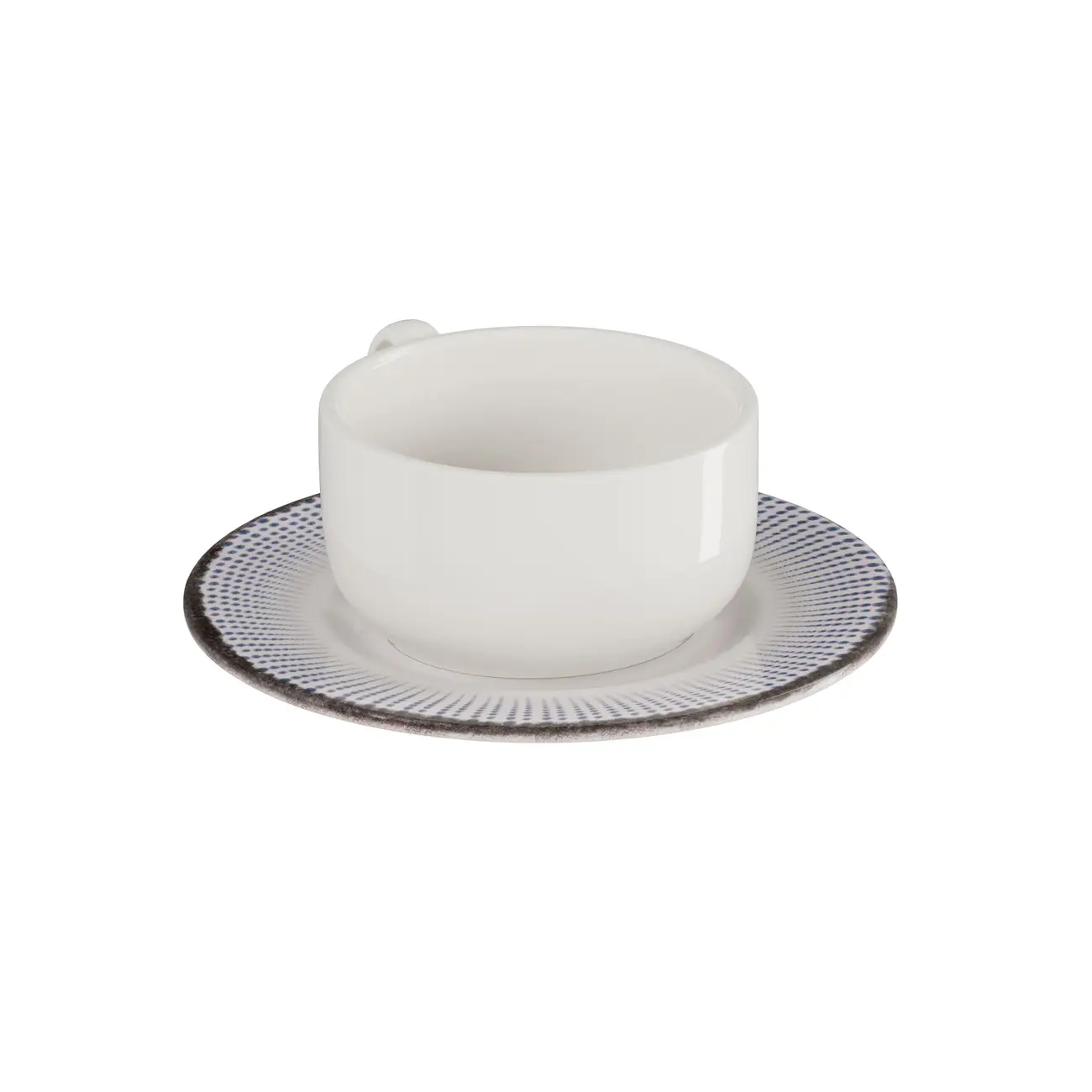 XÍCARA CAFÉ 50 ML SALINA I - BRANCO/AZUL - Foto 24