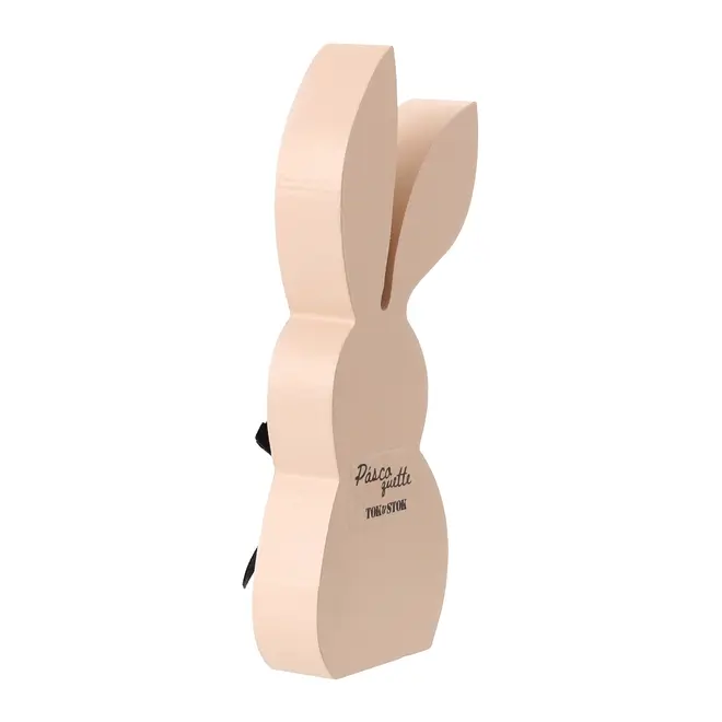 ADORNO COELHO 16 CM PASCOQUETTE - BLEU CENDRÉ/VIN ROSE - Foto 3