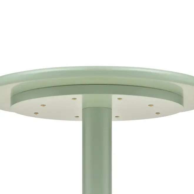 MESA LATERAL BAIXA REDONDA 50 CM LAGOA - SÁLVIA - Foto 5