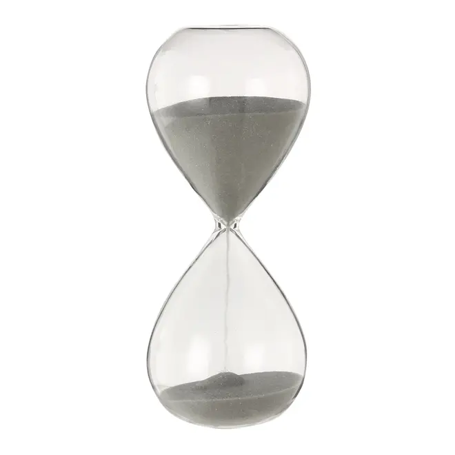 AMPULHETA 16 CM KAIMU - INCOLOR/KONKRET - Foto 1