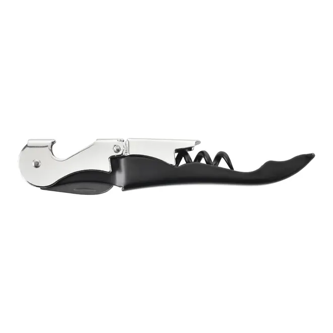 KIT PARA VINHO COM 4 PEÇAS TICINO - PRETO/INOX - Foto 6