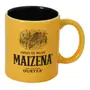 CANECA 300 ML MAIZENA - AMARELO/PRETO - Foto 1