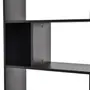 ESTANTE/DIVISÓRIA 80 CM X 2,12 M BLOCK - PRETO - Foto 6