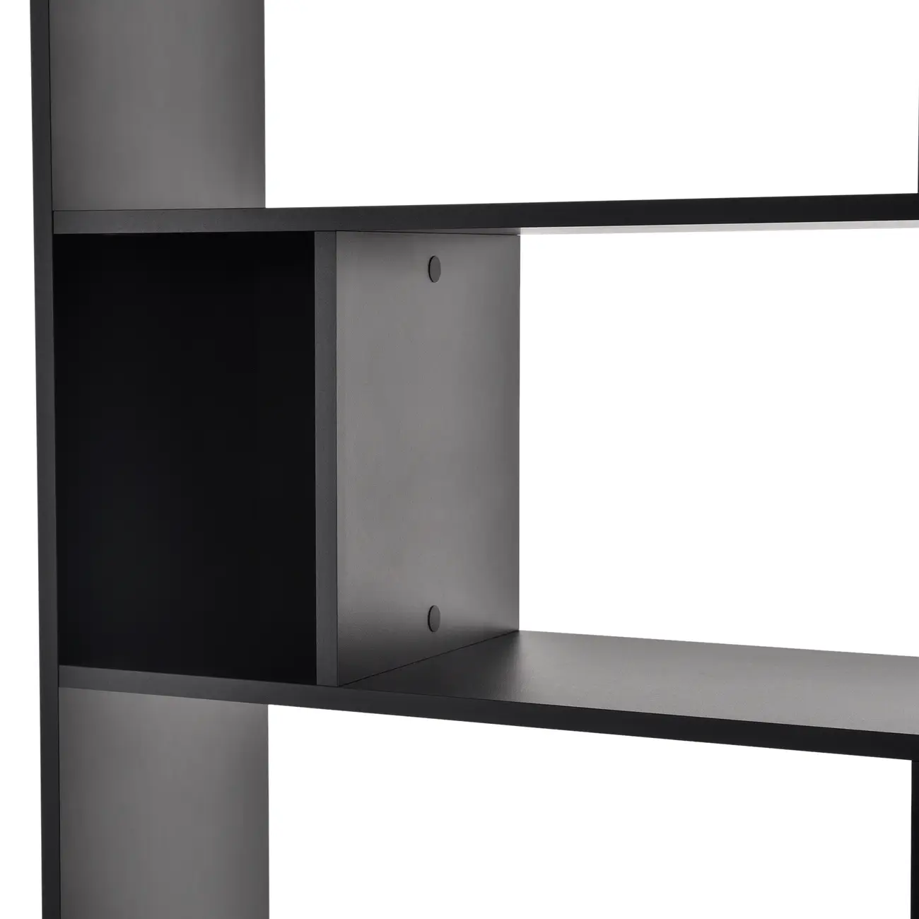 ESTANTE/DIVISÓRIA 80 CM X 2,12 M BLOCK - PRETO - Foto 6