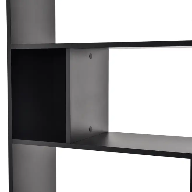 ESTANTE/DIVISÓRIA 80 CM X 2,12 M BLOCK - PRETO - Foto 6