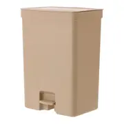 LIXEIRA DUPLA COM PEDAL 30 L TRIUM - CAMELO/CINZA - Foto 2