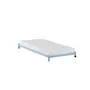 CAMA DE SOLTEIRO INFERIOR 78 CM FLAT - AZUL CLARO - Foto 4