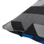 CAPA PARA ALMOFADA 50 CM X 30 CM MAZE - AZUL COBALTO/KONKRET - Foto 4