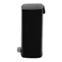 LIXEIRA COM PEDAL 50 L CHANDLER - PRETO/INOX - Foto 7