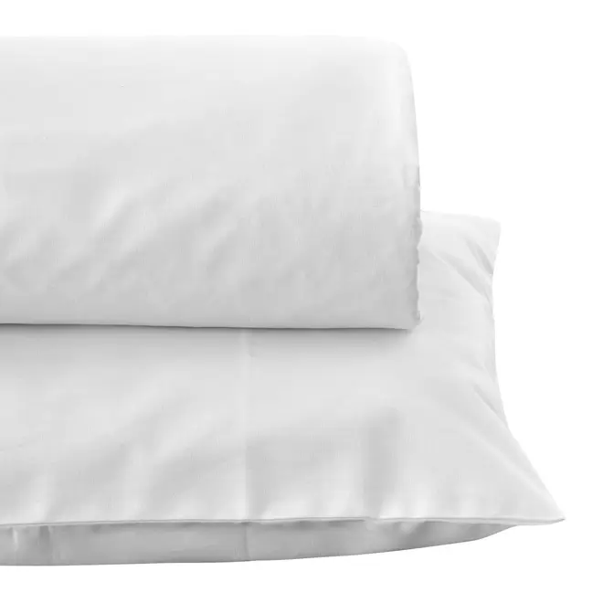 JOGO LENÇOL COM ELÁSTICO PARA BERÇO 70 CM X 1,30 M X 12 CM COM 2 PEÇAS VON CONCEPT - BRANCO - Foto 4